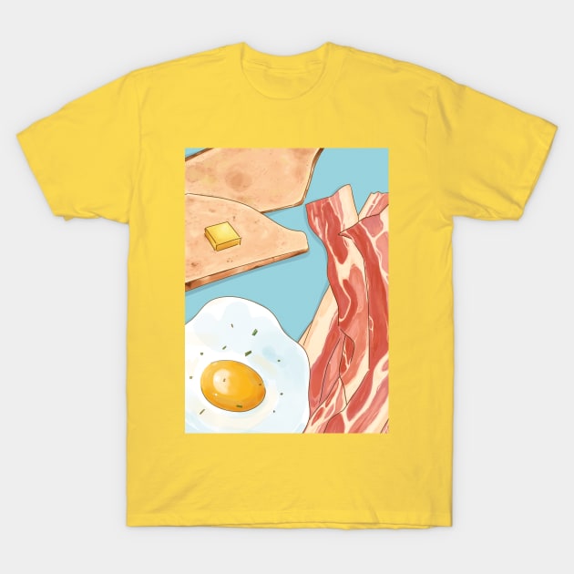 Weber Breakfast Illustration T Shirt